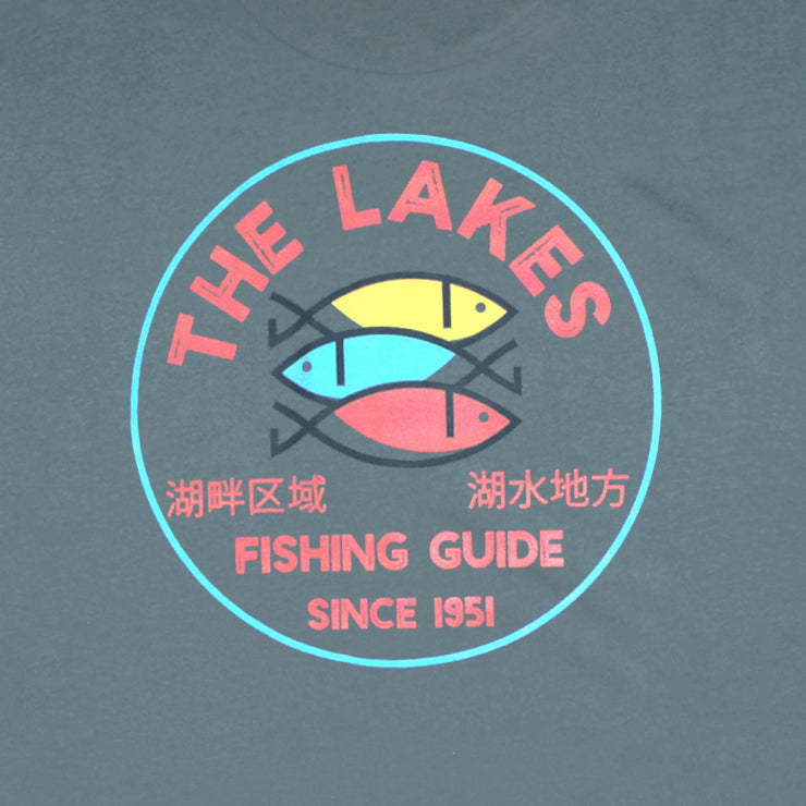 RIGGED AND READY LAKES FISHING GUIDE T-SHIRT