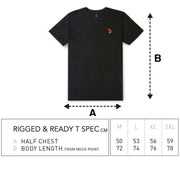 RIGGED AND READY FISHERMAN INTERNATIONAL T-SHIRT