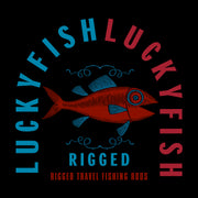 RIGGED AND READY LUCKY FISH T-SHIRT
