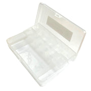 FISH RIG TACKLE BOX - Perfect size, 2 tier box for the travel angler (Empty, no tackle)