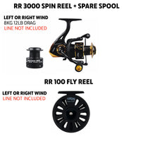 X5 Lure 10 Year Ltd Edition - Spin, Baitcast, Fly - 1 Rod 11 Techniques