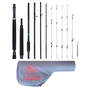 X5 Explor. Limited Edition by Adventure Fishing UK + Rigged and Ready  6-in-1 Fishing Rod