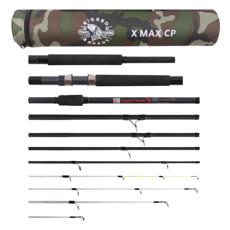 X Max C-P Fishing Rod. Powerful Spin. Bait, Alarm, Lure, Feeder, Float Rod, Ledger Rod