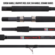 X Max C-P (Carp & Predator) Fishing Rod. Spin. Bait, Alarm, Lure, Feeder, Float Rod, Ledger