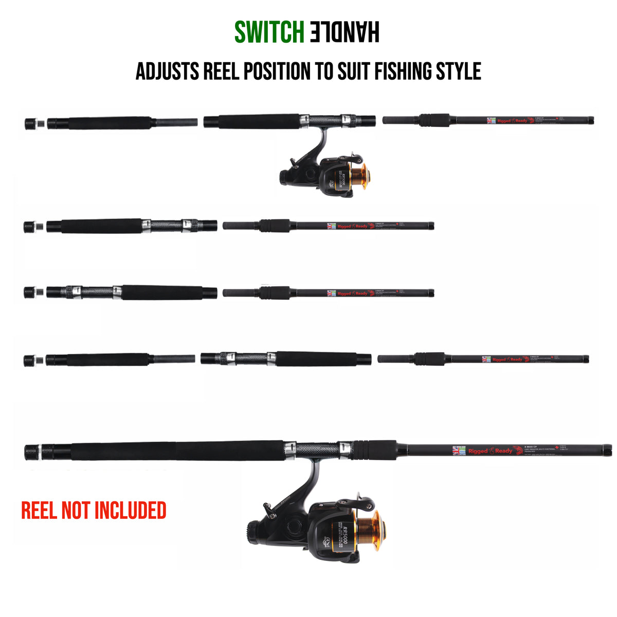 X Max Fishing Rod. Multi-Function Powerful Predator & Carp, Spin, Feeder, Float Rod, General Fishing Rod