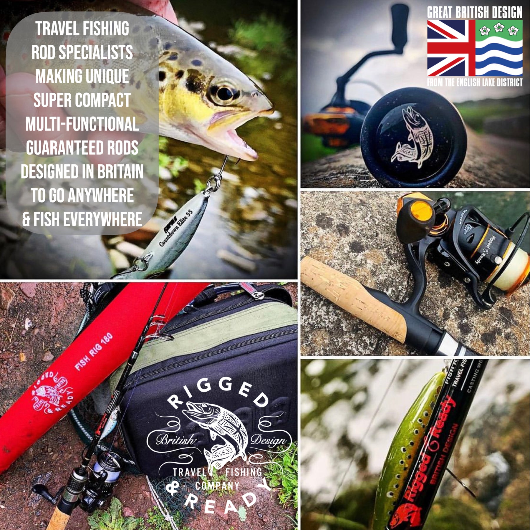 Fish Rig 180 Super Light Tele Rod 180cm 5' 11