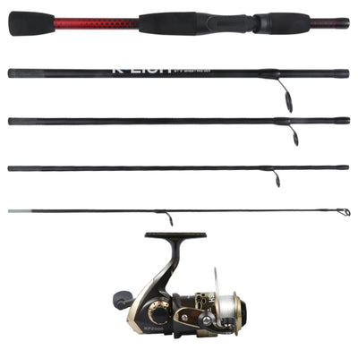 Compact & Pack Travel Fishing Rods  WORLD TRAVELLER – Rigged and Ready