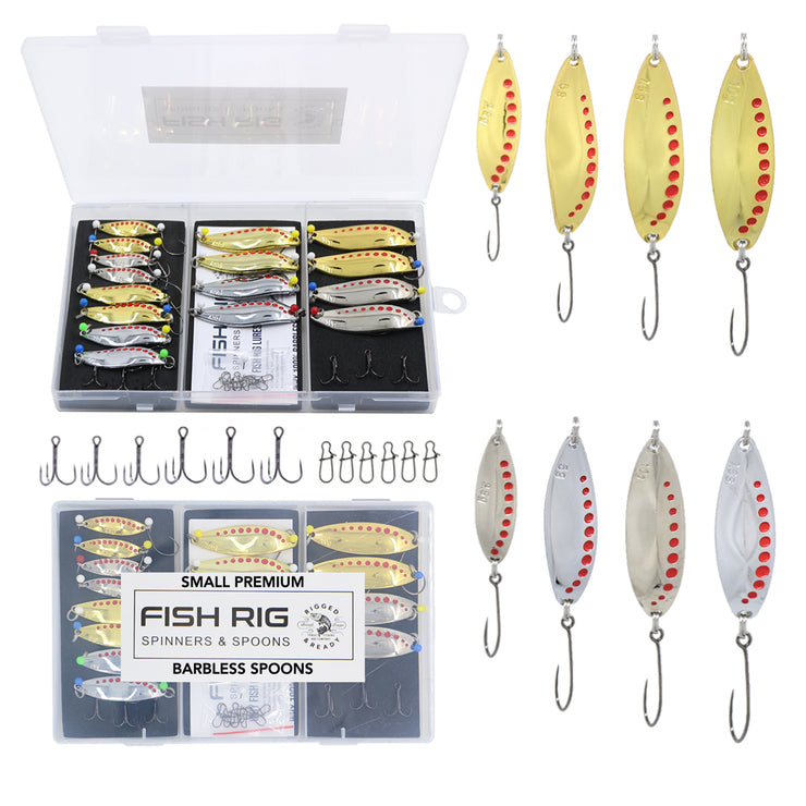 5/7 Pack Spinner Baits Kit Assorted Metal Hard Spinnerbait Fishing