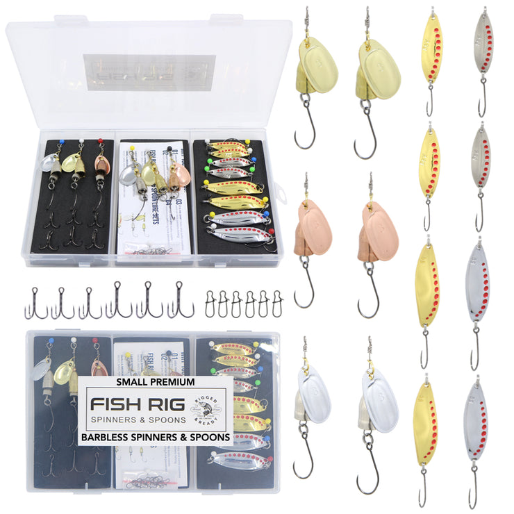 FRENCH SPINNER KIT PARTS ONLY, MAKE 24 LURES