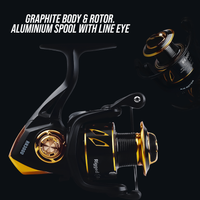 Reel - RR3000 Salt Treated Fishing Reel + Spare Spool + Reel Bag