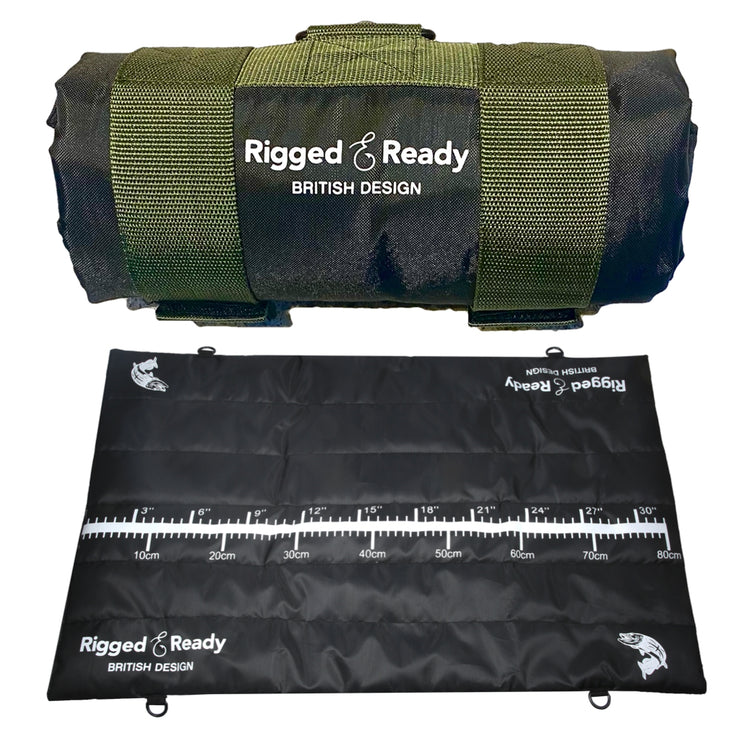 Travel Unhooking Mat. Super Compact and Light 82x50cm (27x10cm folded)