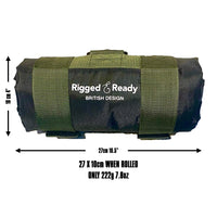 Travel Mat. 82x50cm (32" x 20") Unhooking Mat Super Compact and Light