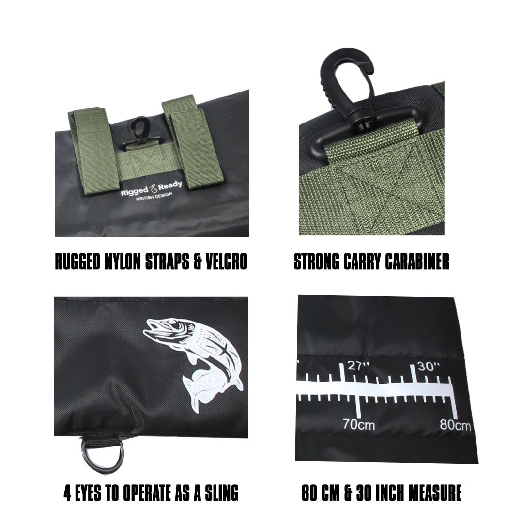 Travel Mat. 82x50cm (32" x 20") Unhooking Mat Super Compact and Light